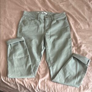 LC Lauren Conrad Mint Green Denim